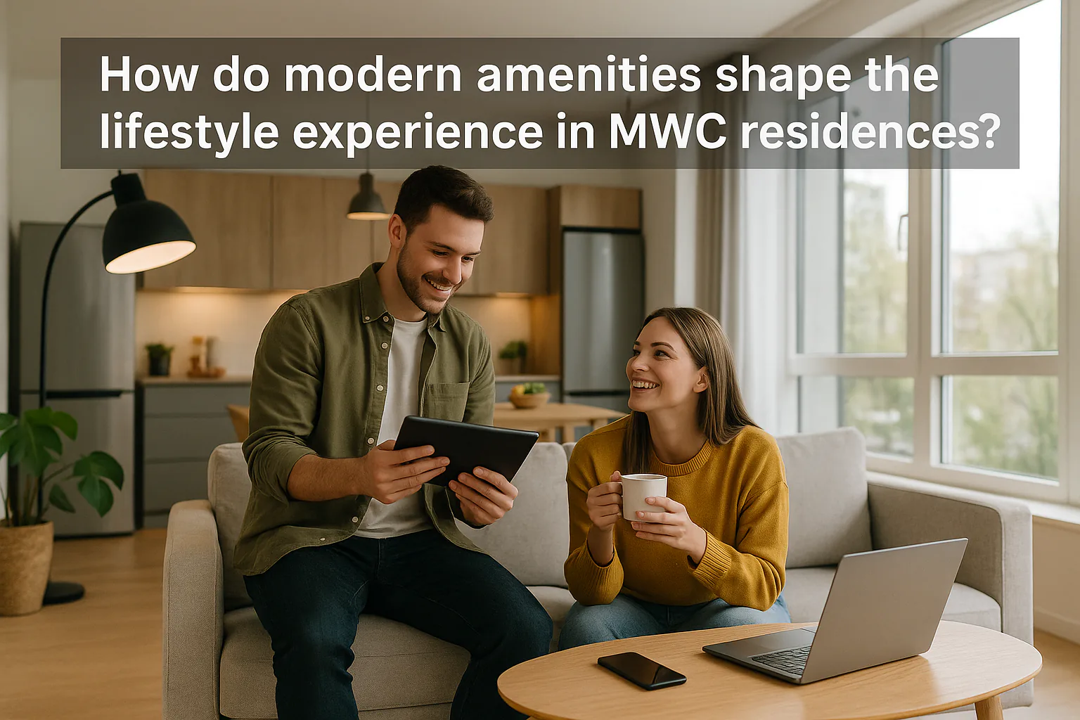 How do modern amenities shape the lifestyle experience in MWC residences?