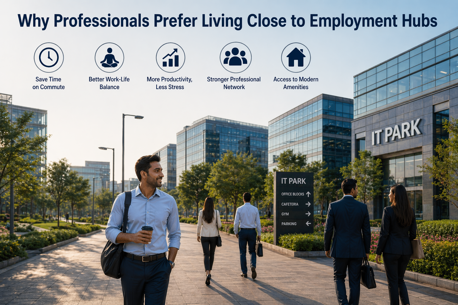 Why Professionals Prefer Living Close to Employment Hubs